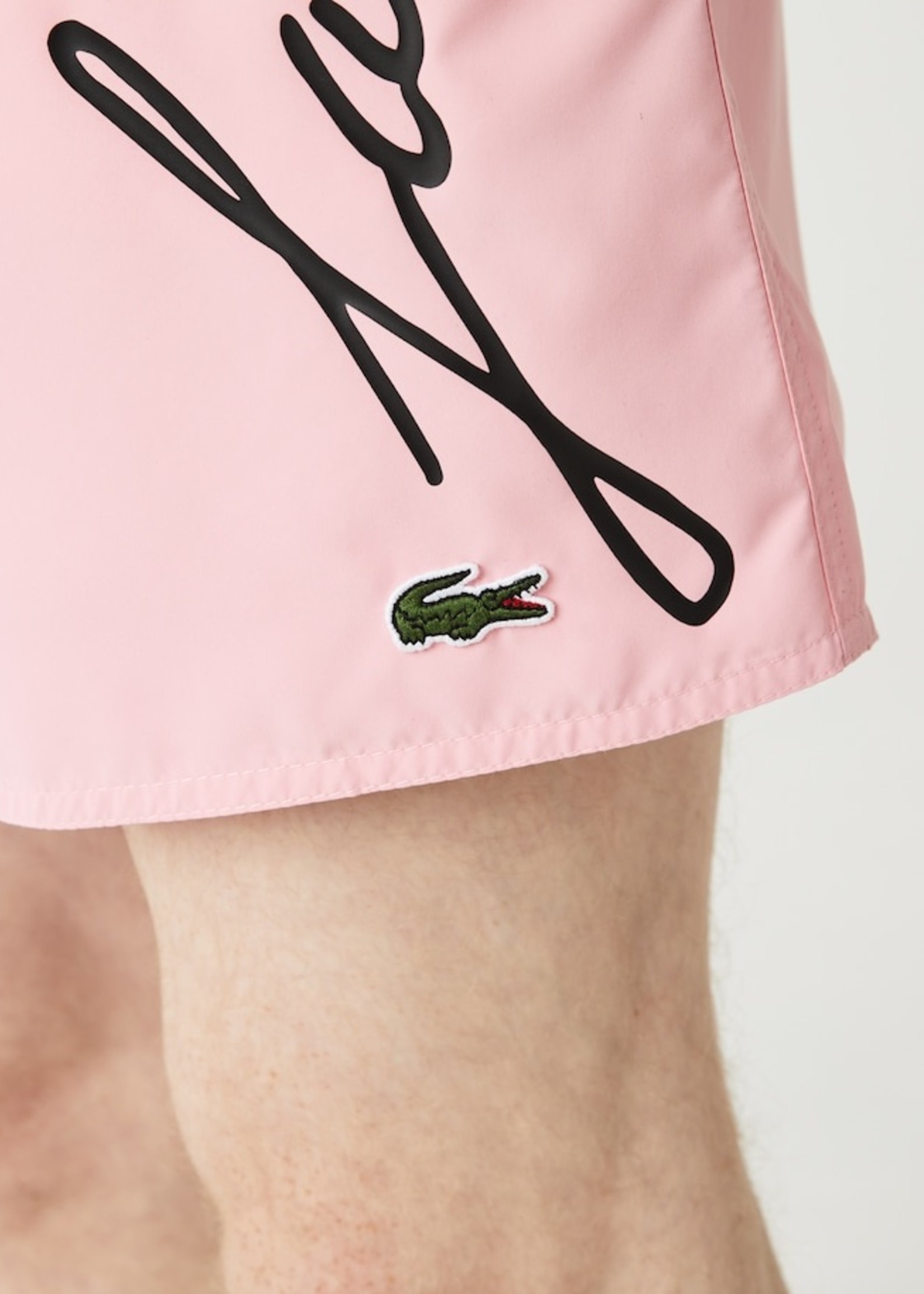 MAILLOT DE BAIN LACOSTE IMPRIMÉ SIGNATURE