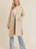 MANTEAU ALL LONG COAT SAND
