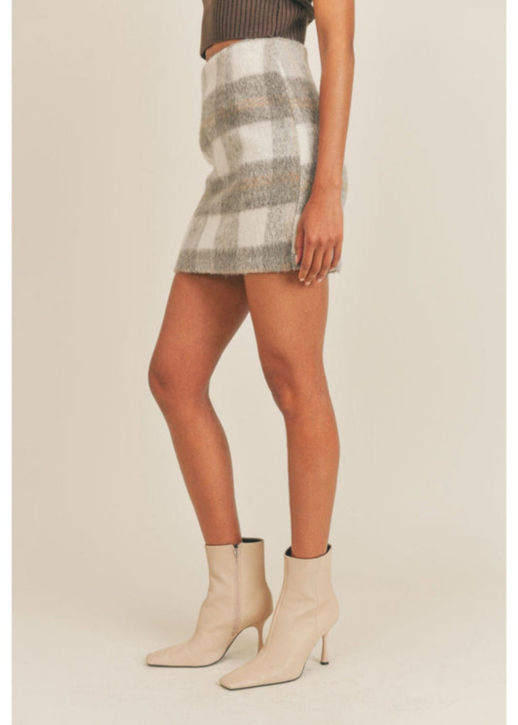 JUPE CHARLIE PLAID
