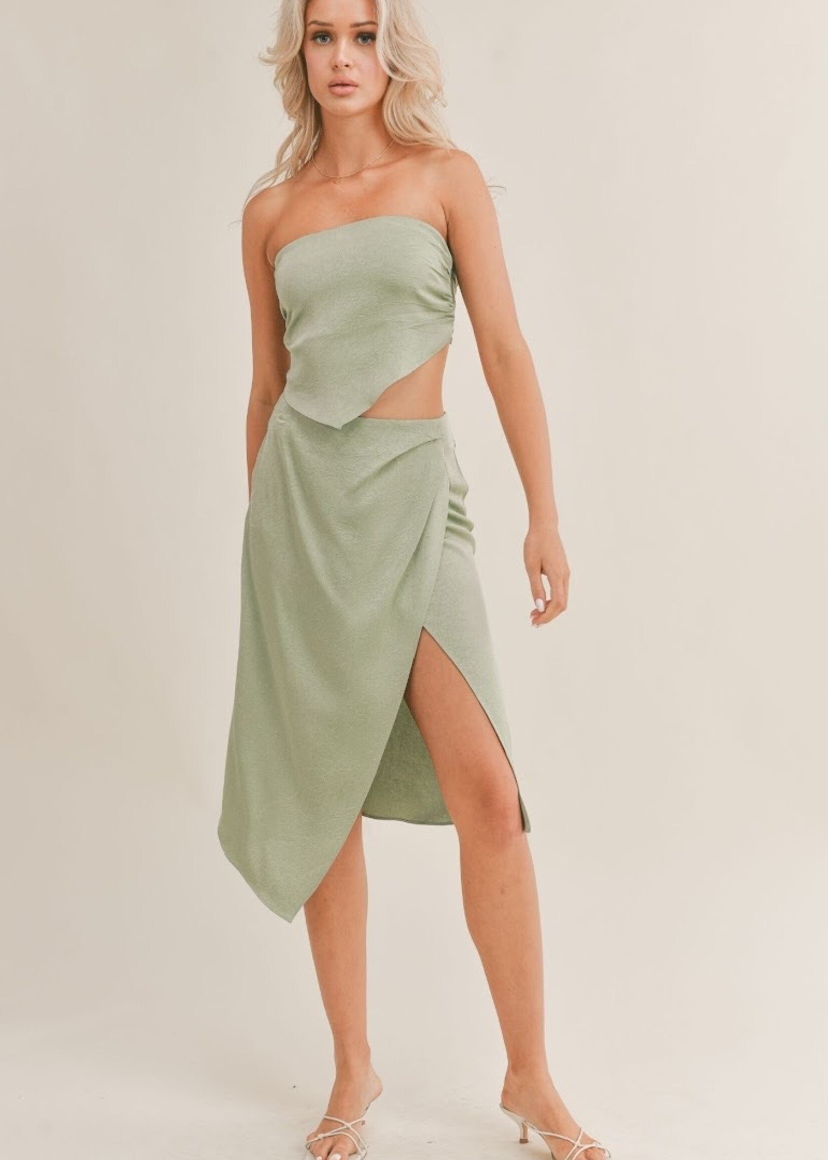 JUPE SAGE THE LABEL DOLCE VITA