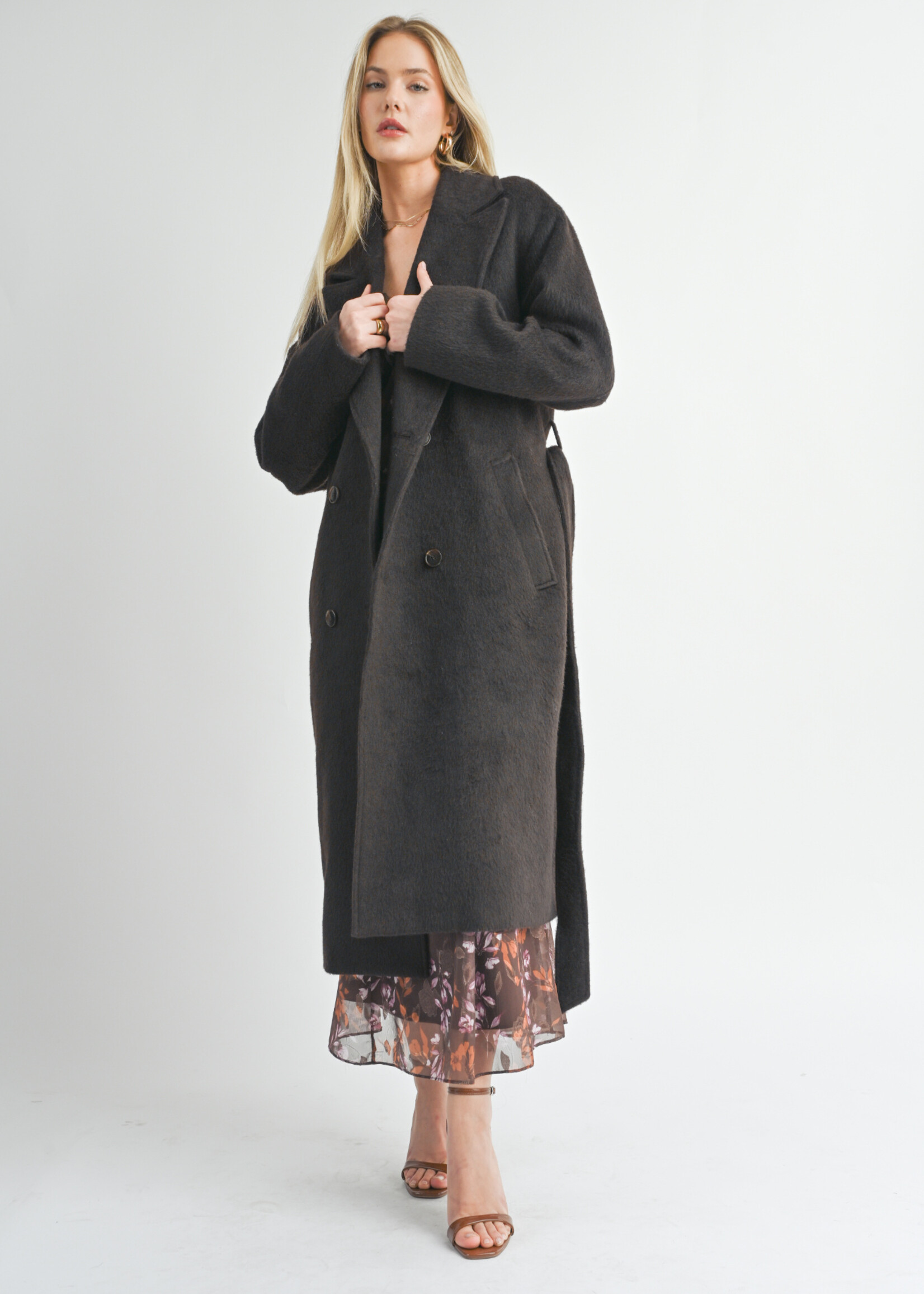 MANTEAU SAGE THE LABEL